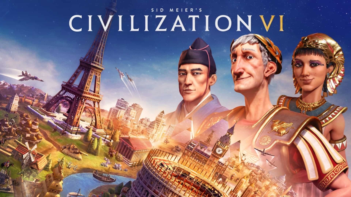 Three historical leaders with iconic landmarks like the Eiffel Tower and Colosseum in the background under a twilight sky