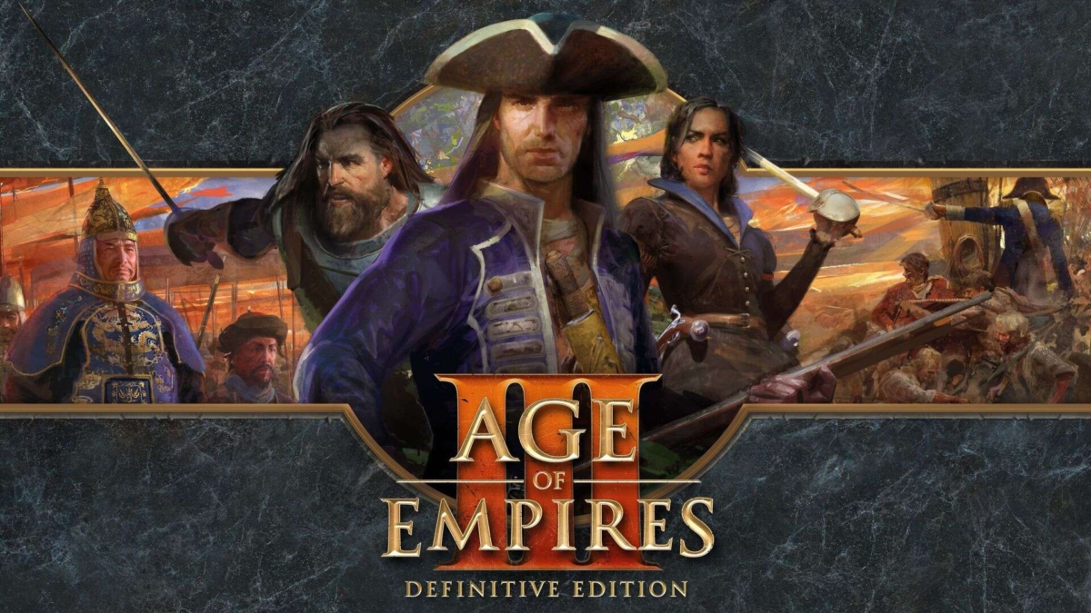 Artistic cover showing central colonial-era man in blue coat with hat, flanked by multiple historic figures and battle scenes behind